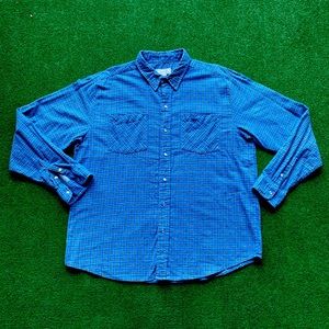 🐴 🏜 Vintage Casual Joe Pearlsnap Flannel🏜🐴
